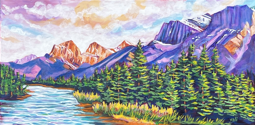 Sisters Greet the Sunrise